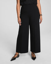 SPANXsupersmoothâ„¢ PerfectFit Ponte Cropped Wide Leg Pant | Classic Black